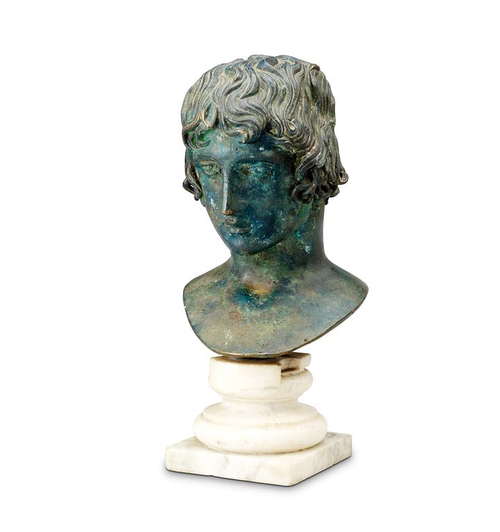 SKULPTUR, brons. Italien, 1800-tal.