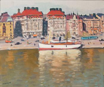 704. Albert Marquet, "Les toits rouges" (Strandvägen, Stockholm).