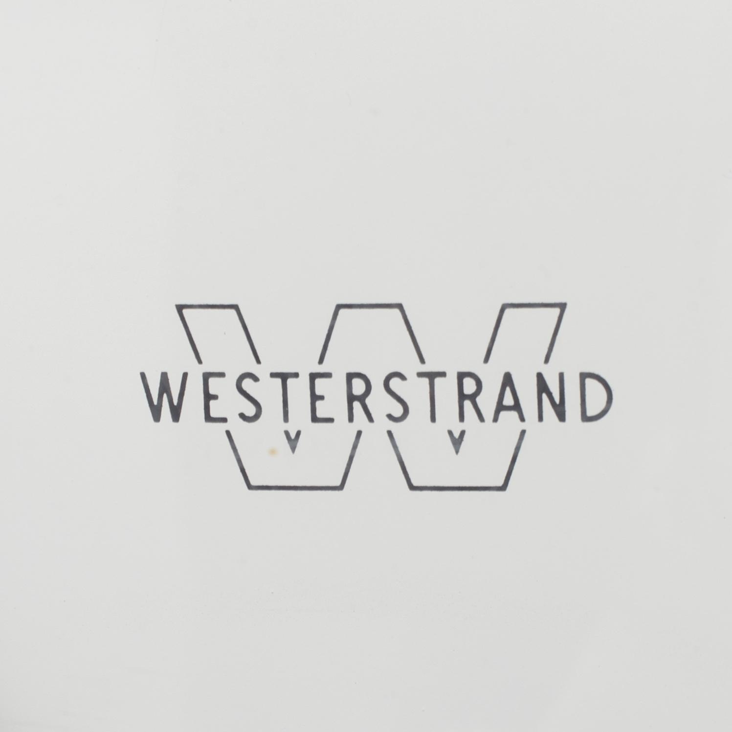 A second half of the 20th century wall clock by Westerstrand.