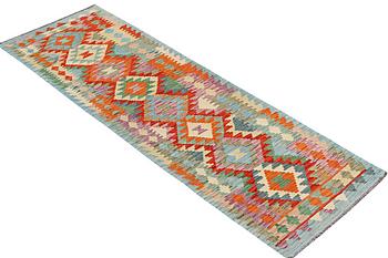 A runner carpet, Kilim, ca 294 x 86 cm.