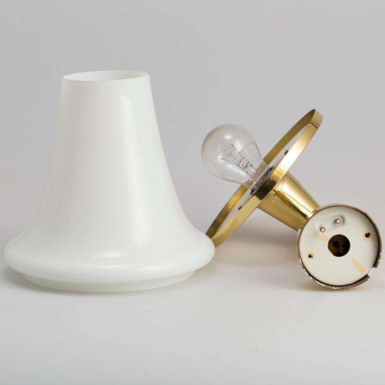 HANS AGNE JAKOBSSON, lampett, mässing, 1970-tal.