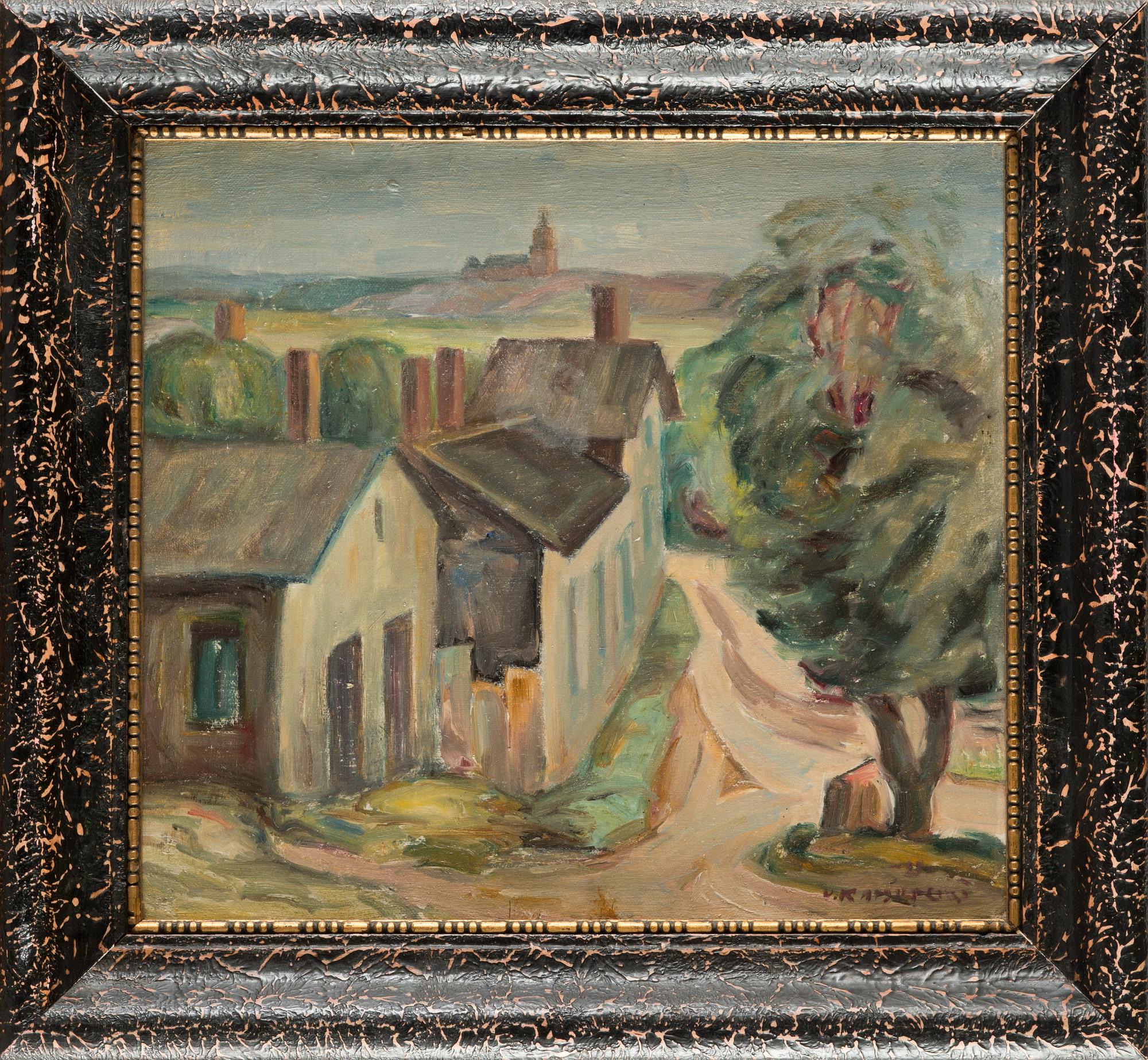 Väinö Kamppuri, oil on canvas, signed and unclearly dated.