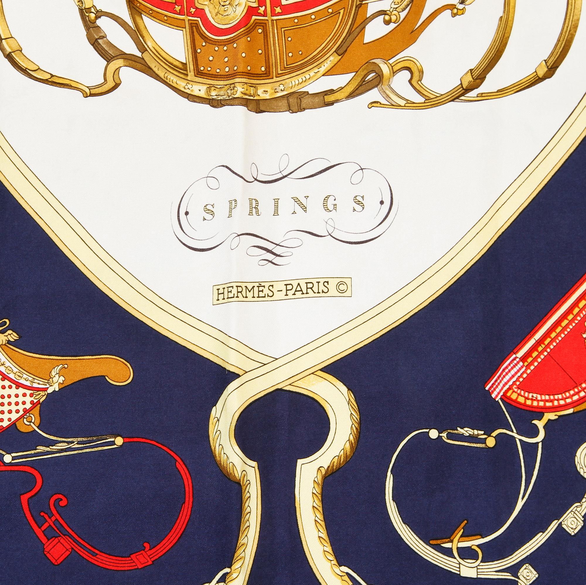 SCARF, "Springs", Hermès.