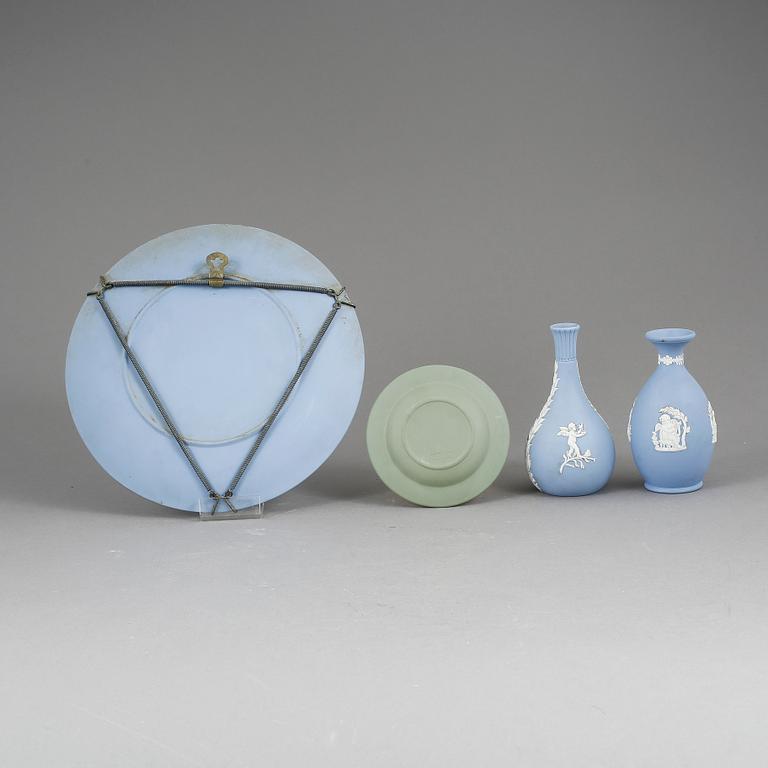 VASER 2 ST OCH FAT 2 ST, Jasper Ware, Wedgwood, England, 1900-tal.