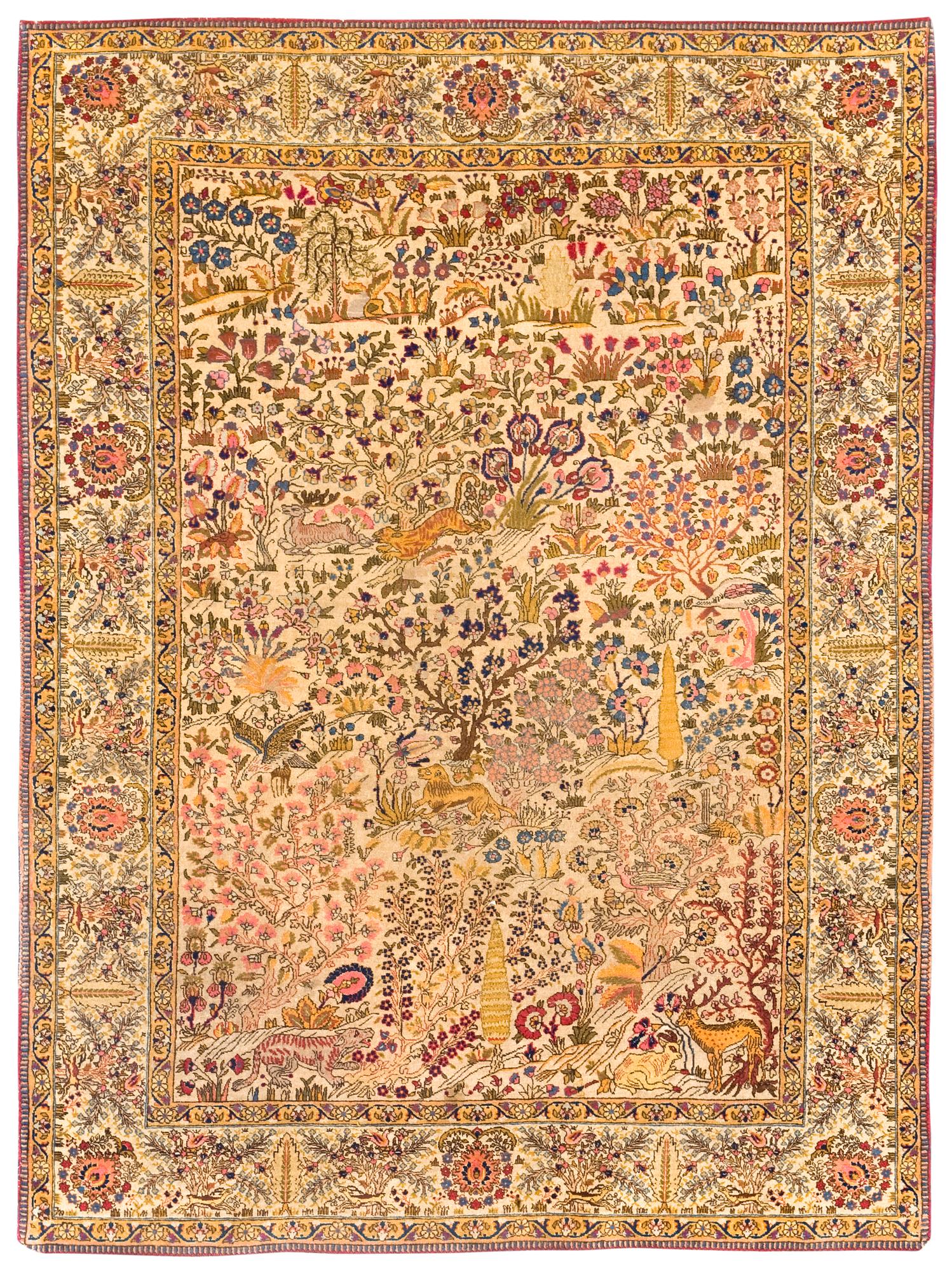 SEMIANTIK TÄBRIS FIGURAL. 190 x 142,5 cm.