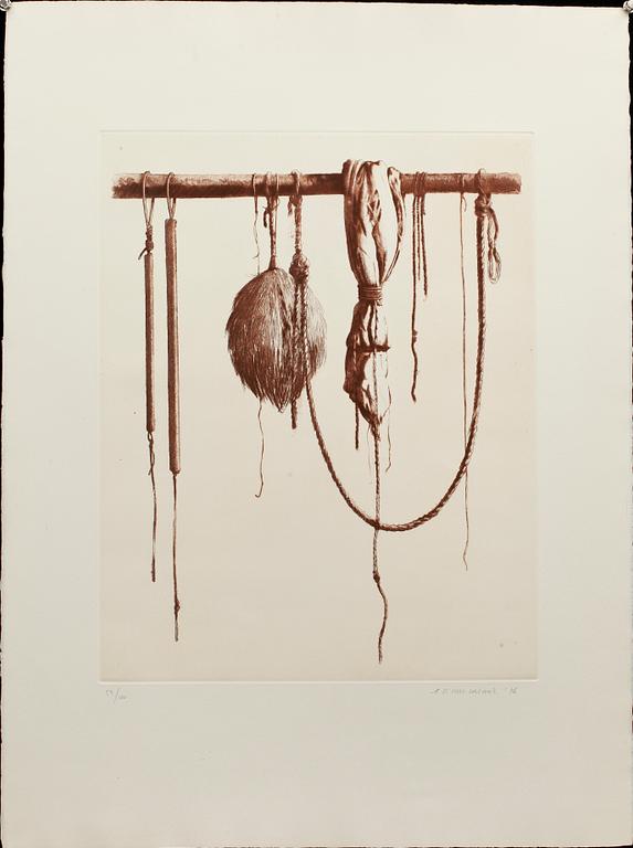 GERARD TITUS-CARMEL, 7 st, färglitografier, sign, dat och numr.