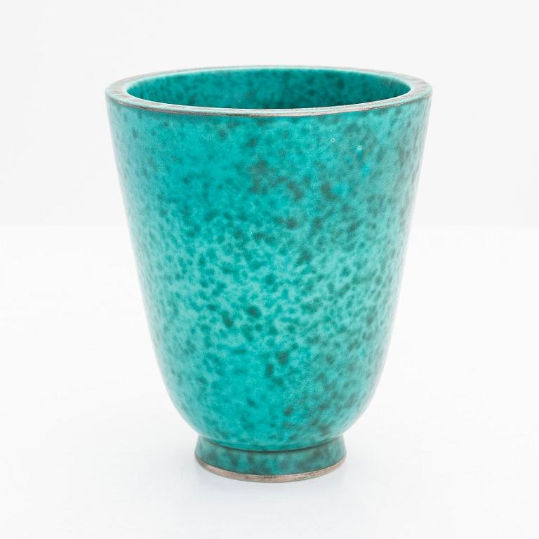 Wilhelm Kåge, maljakko, "Argenta", Gustavsberg.