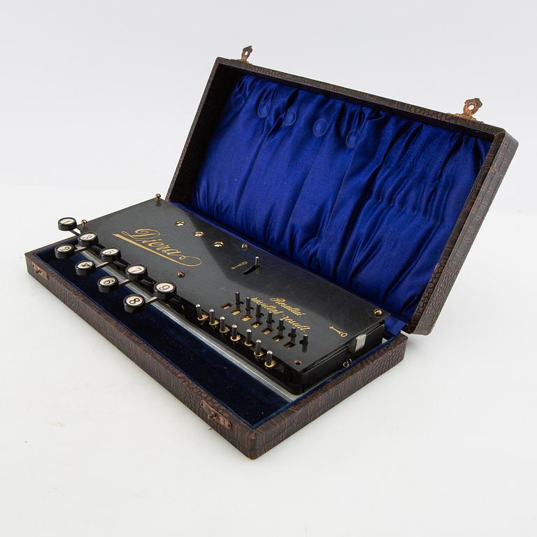 Kalkyltor Diera, Pallweber & Bordt, början på 1900-talet.