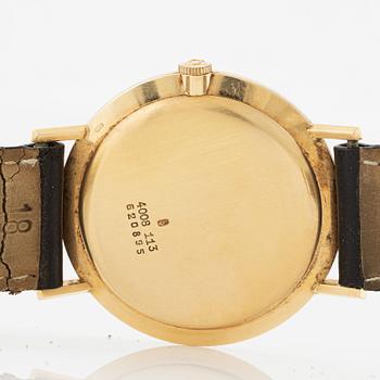 Certina, wristwatch, 18K rose gold, 34 mm.