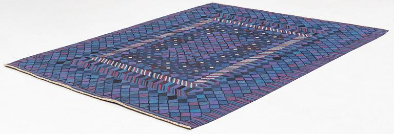 Ann-Mari Forsberg, a carpet "Tobias", tapestry variant, approximately 259 x 204.5 cm, signed AB MMF AMF.