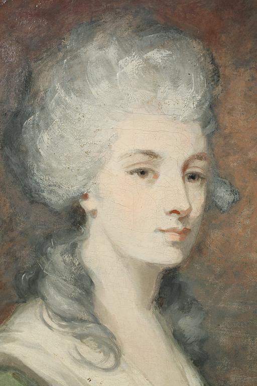 JOSHUA REYNOLDS, his school, oil on canvas.