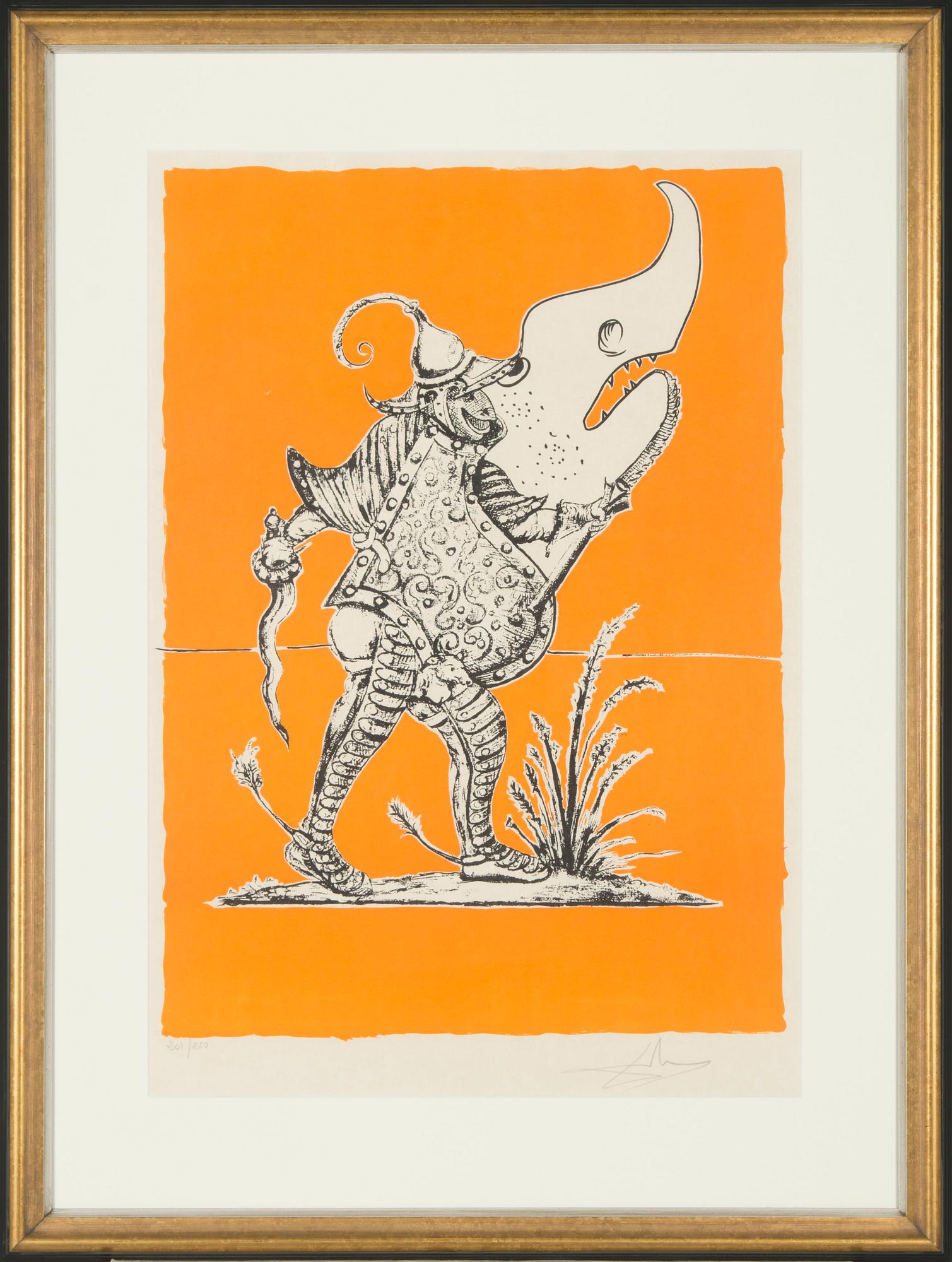 Salvador Dalí, from the series Les Songes Drolatiques.