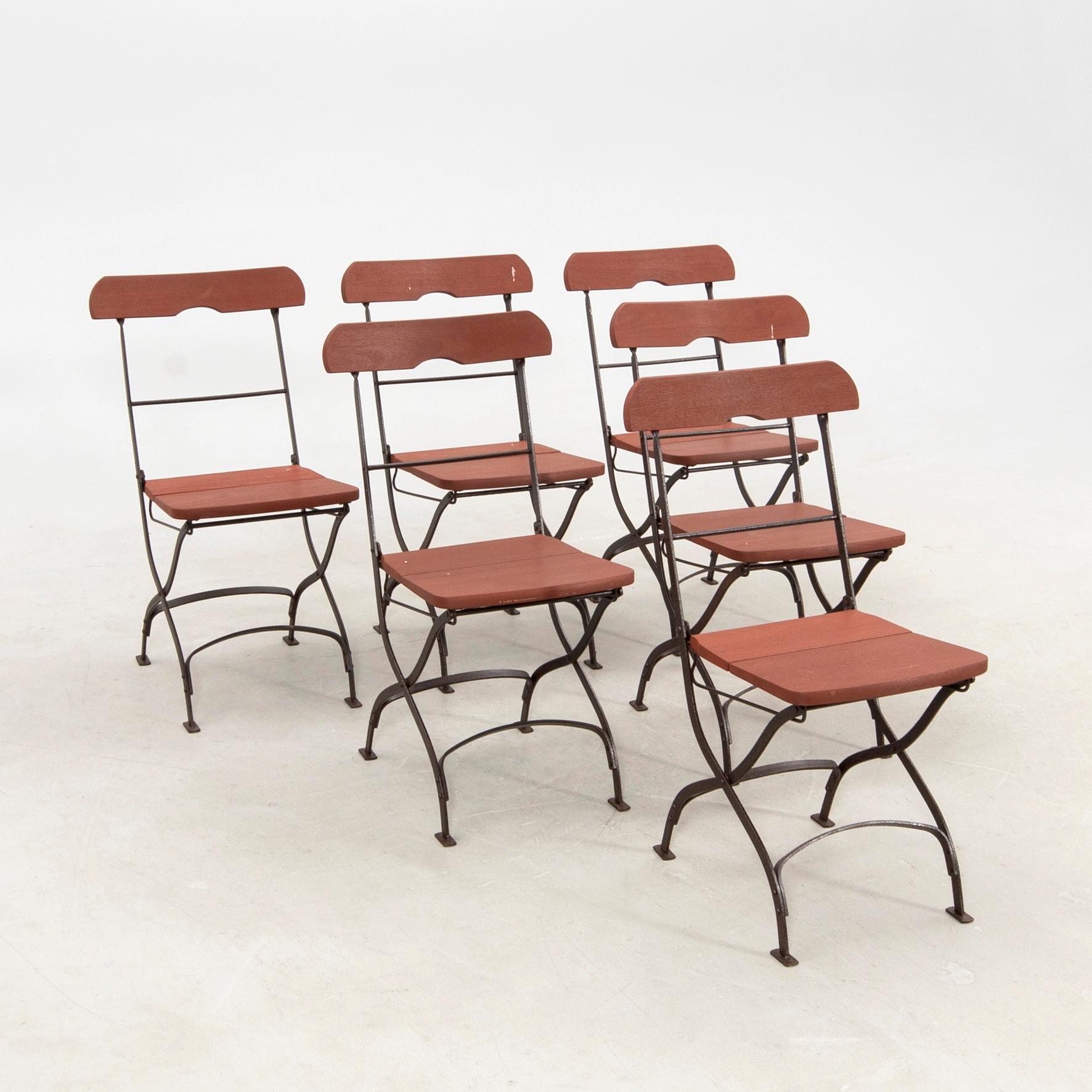 Garden Chairs, 6 pcs, "Scandinavia" Hope, 21st Century.