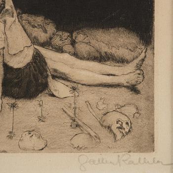 Akseli Gallen-Kallela, "Lemminkäinens Moder".