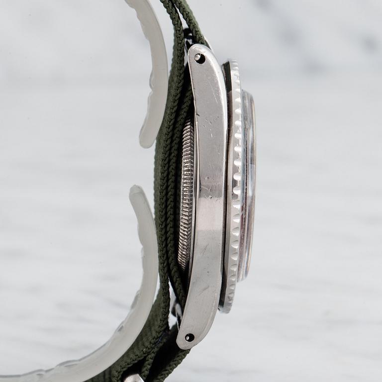 ROLEX, Oyster Perpetual, GMT-Master (SWISS-T), Chronometer, "Gilt dial", wristwatch, 40 mm,