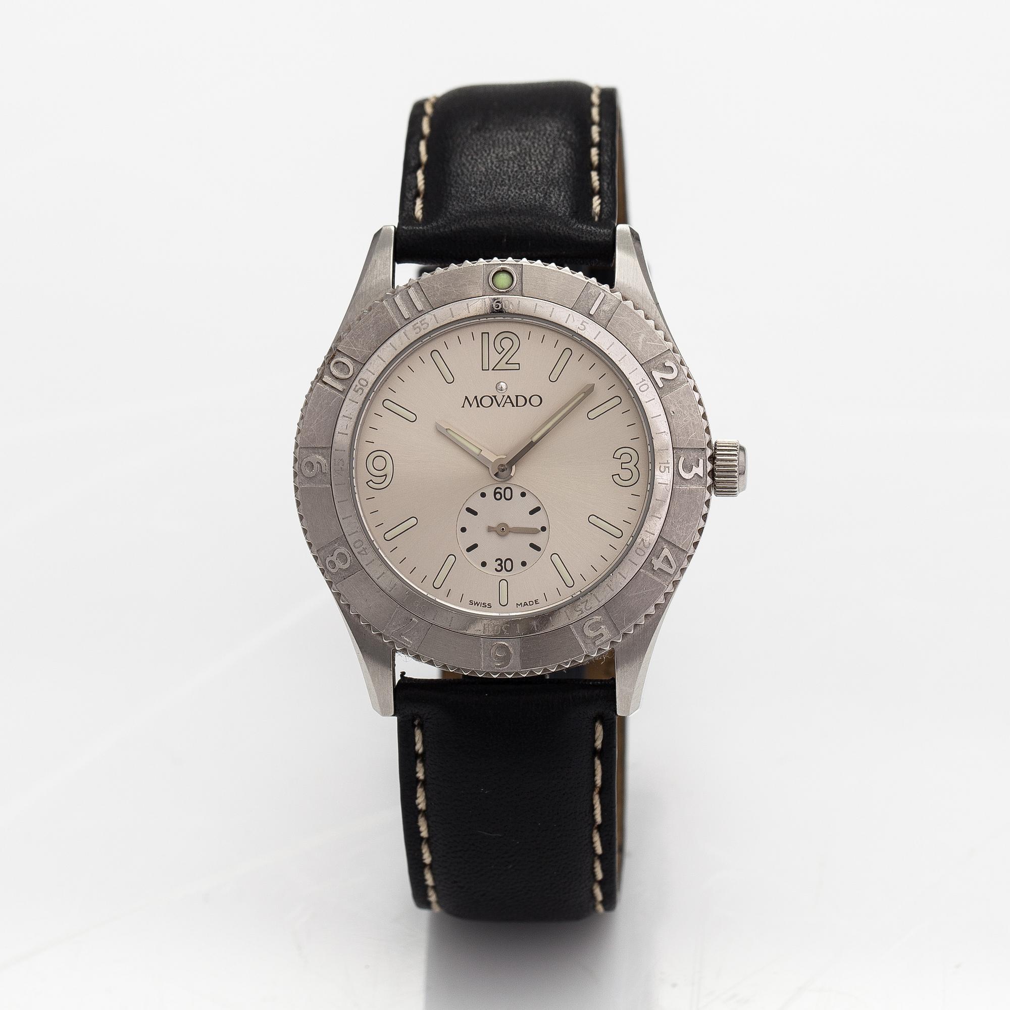 Movado, armbandsur, 36 mm.