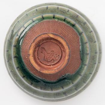 Wilhelm Kåge, Bowl, Farsta, stoneware, Gustavsberg's Studio.