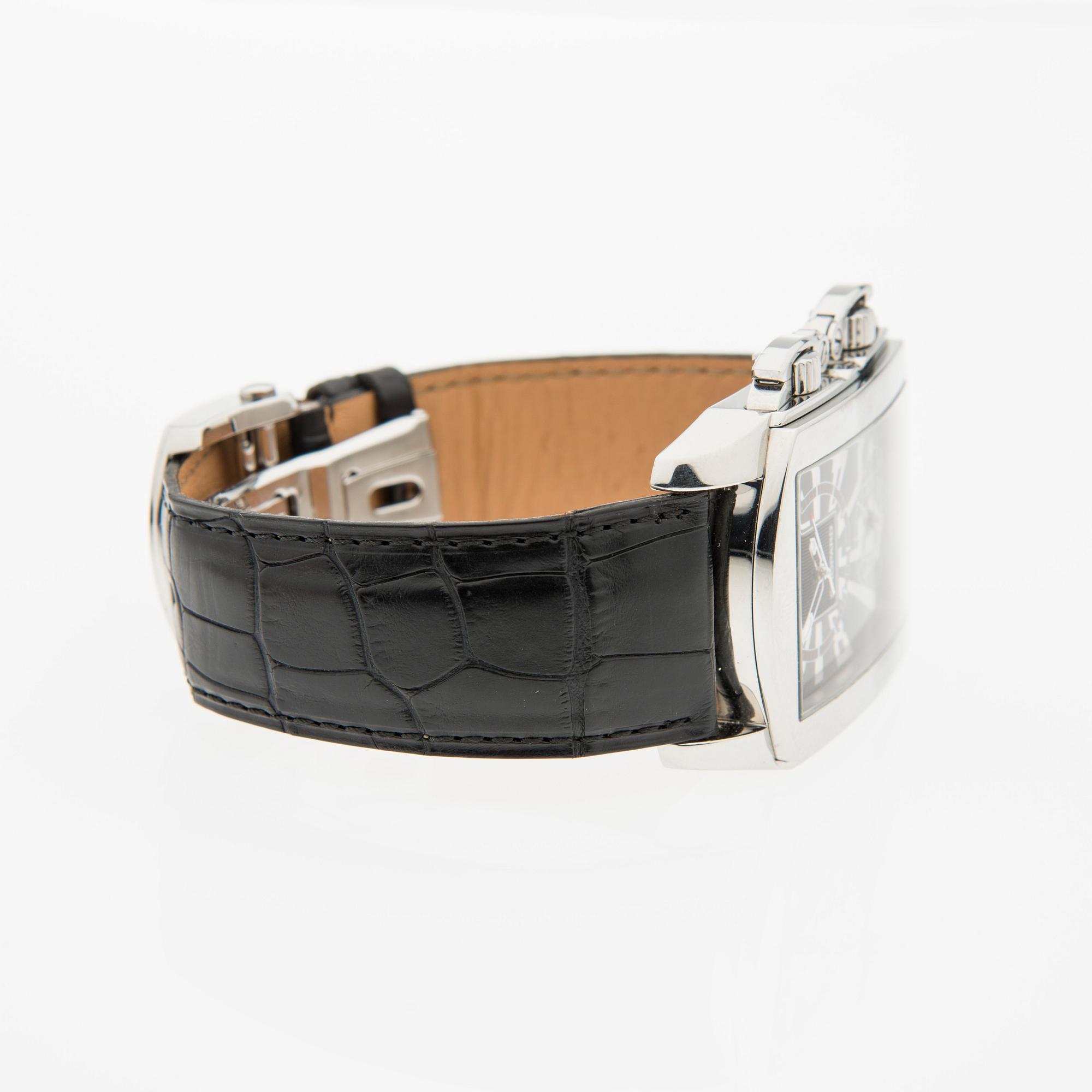 ARMBANDSUR, Chopard Classic Dual Timezone Automatic, stål.