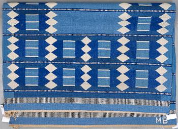 MATTA, rölakan, signerad MB, 1900-talets mitt. Ca 241 x 168 cm.