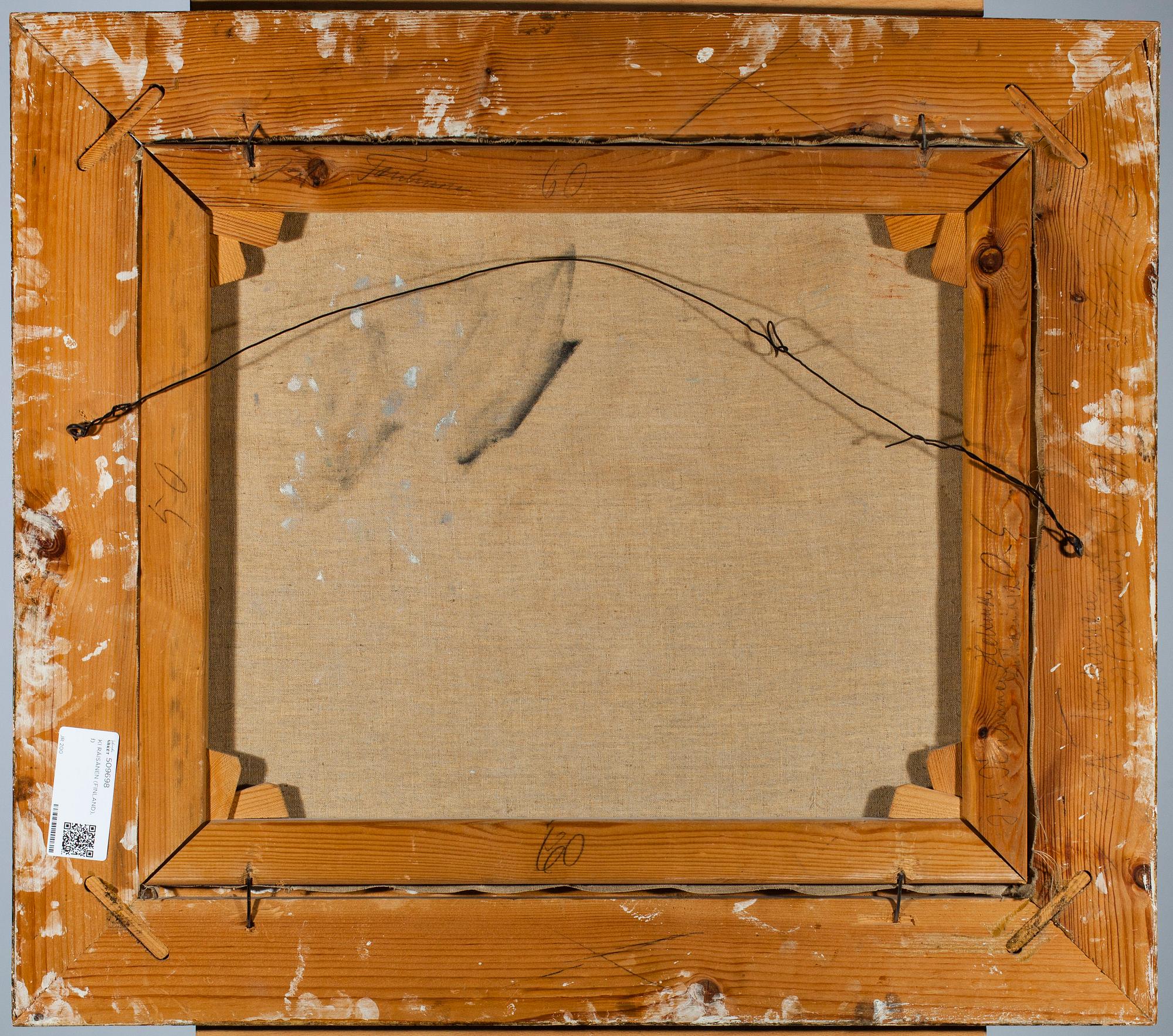 OKI RÄISÄNEN, olja på duk, signerad och daterad 1926.