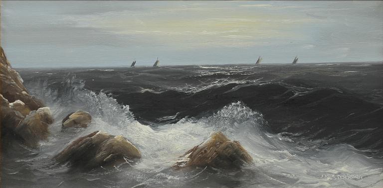 LARS NORBERG, olja på duk, signerad.
