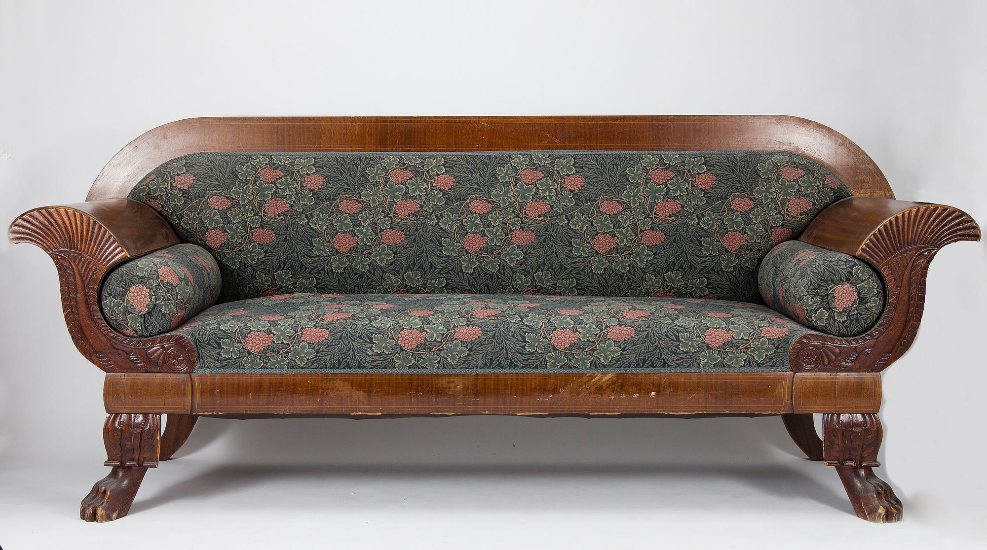 SOFFA, biedermeierstil, 1900-talets början.