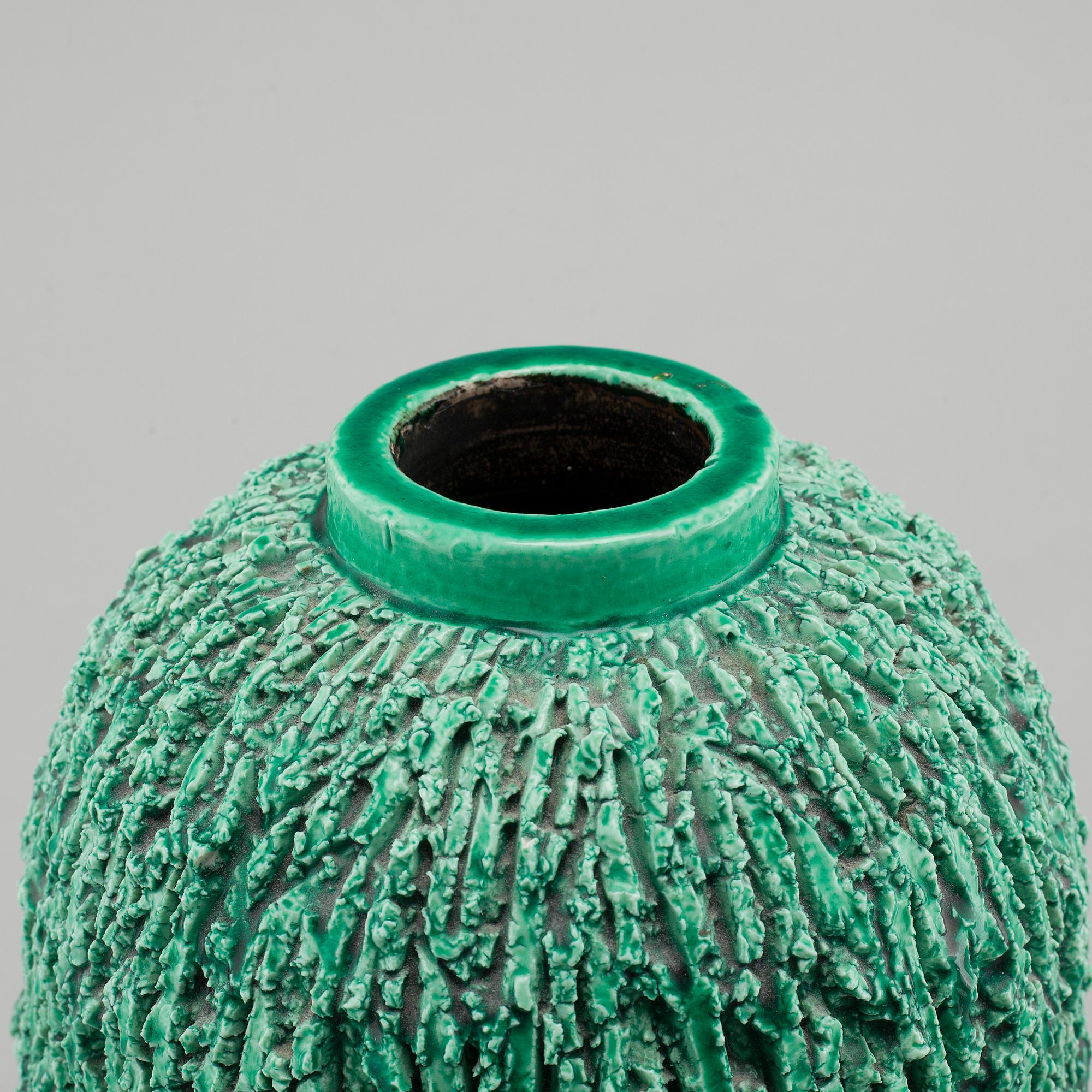 GUNNAR NYLUND, a stoneware vas for Rörstrand, stamp signed.