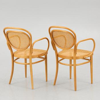 Armchairs, a pair, Thonet. Second half of the 20th century.