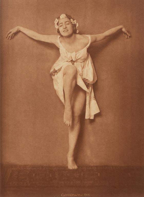 Henry B. Goodwin, pigmentprint, signed, 1918.