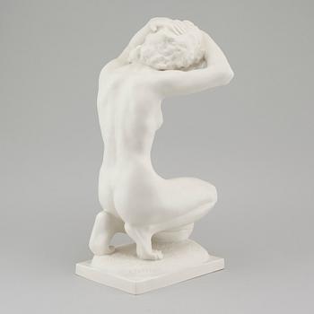 A porcelain figurine by Karl Tutter for Hutschenreuther, around the mid 20th century.