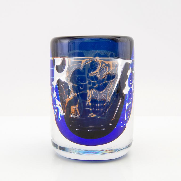 Edvin Öhrström, "Gondoljären" Ariel vase, signed and dated -87.