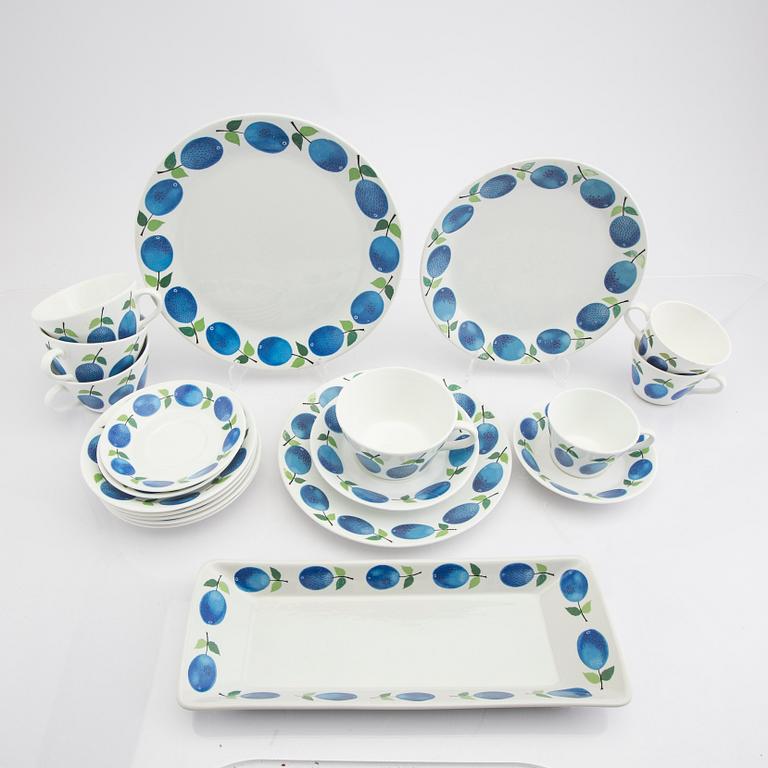 Stig Lindberg, servis  13 dlr "Prunus" Gustavsberg.