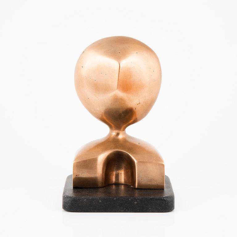 Björn Selder, skulptur, osignerad, brons.