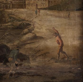 Hendrick Avercamp Hans art, Skridskoåkare.