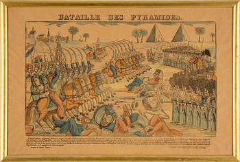 FRANCOIS GEORGIN, kolorerade träsnitt, 21 st, 1800-talets första hälft, tryckt av Libraire, Paris.