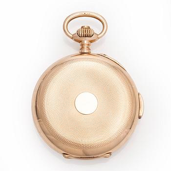 Mermod Frères, taskukello, repeteeri, kronografi, 51,5 mm.