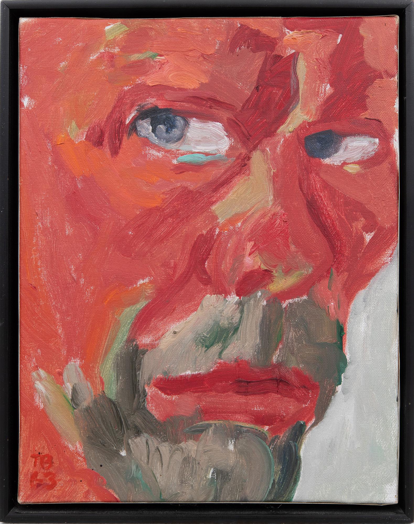 Torsten Bergmark,  Självporträtt.