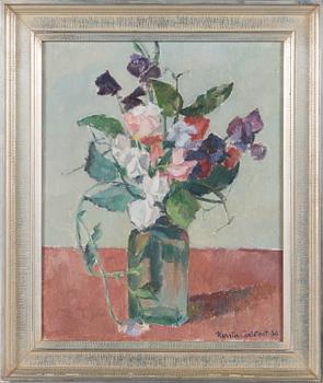 KERSTIN CARLSTEDT, oil on canvas, signed and dated-56.