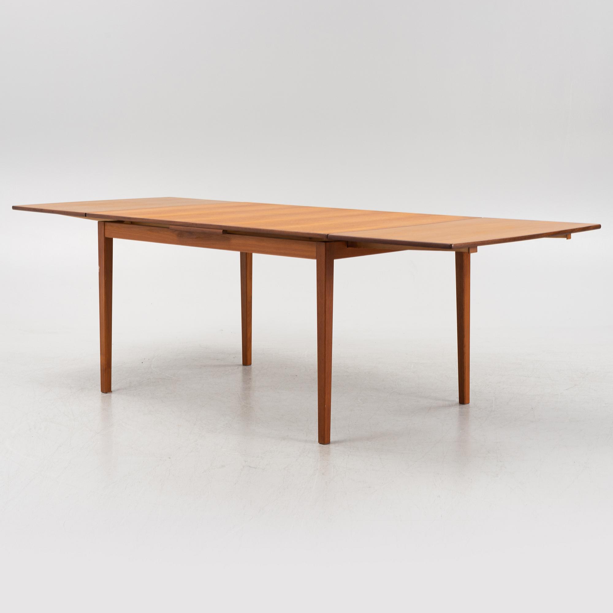 Matbord, 1900-talets mitt.