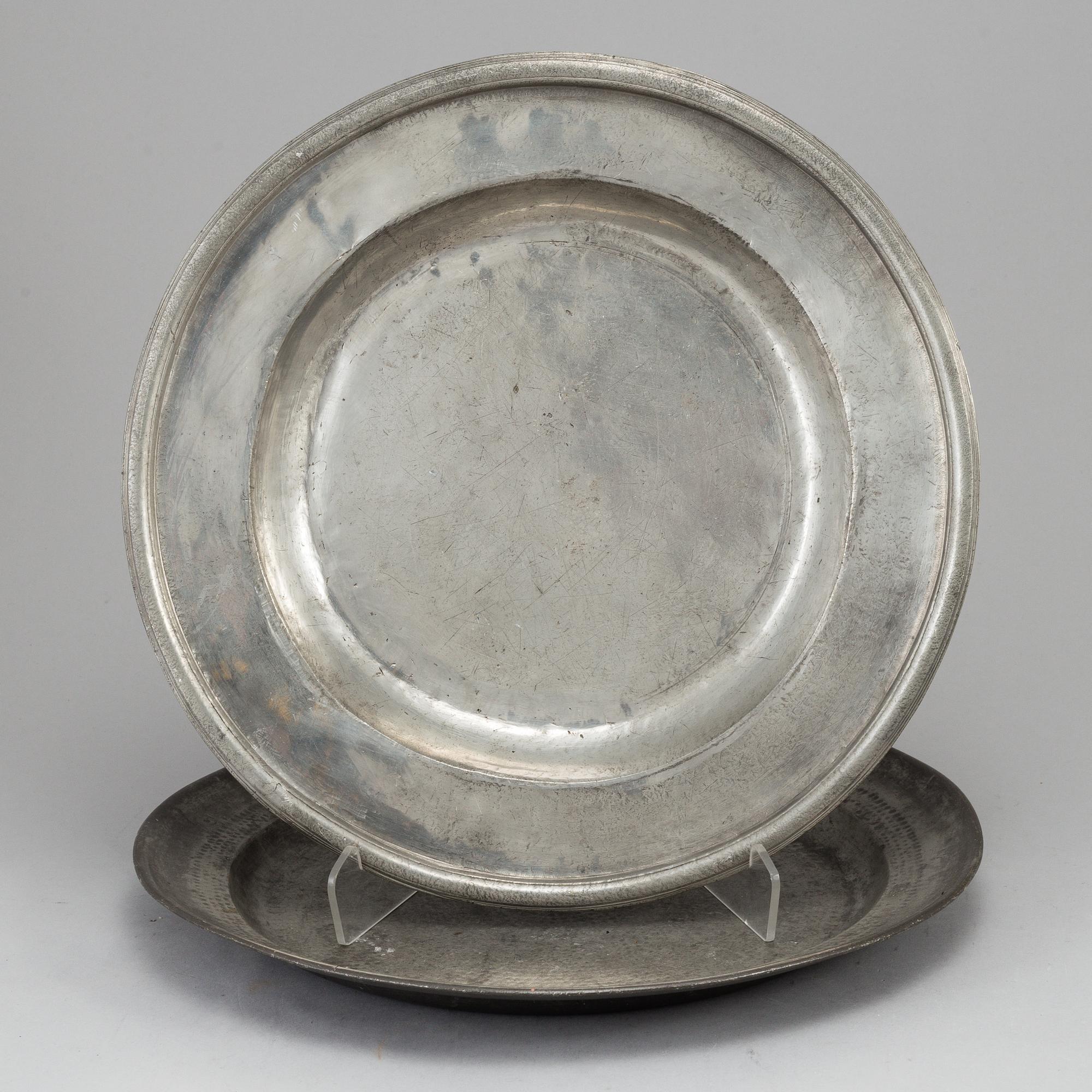 FAT, 5 stycken, tenn, Sverige, 1700-tal och 1800-tal.