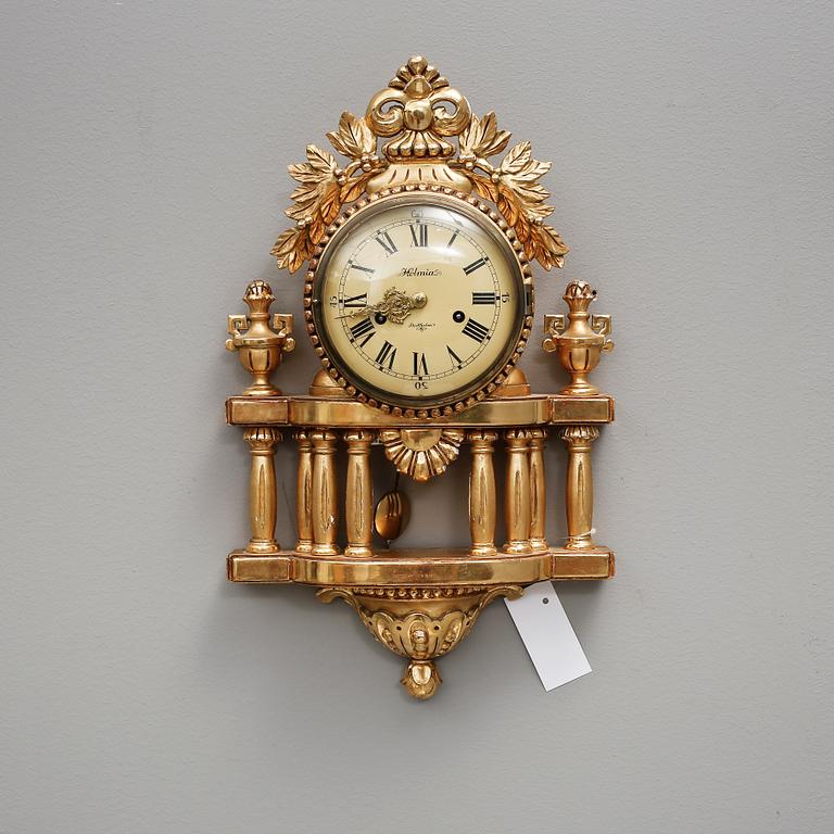 VÄGGPENDYL, gustaviansk stil, 1900-tal.