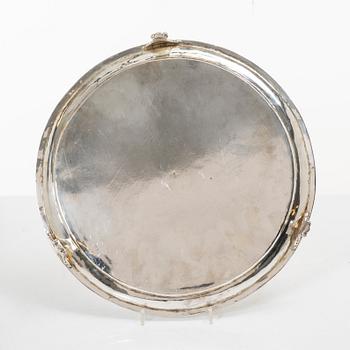 Bricka, silver, London, England, 1788.