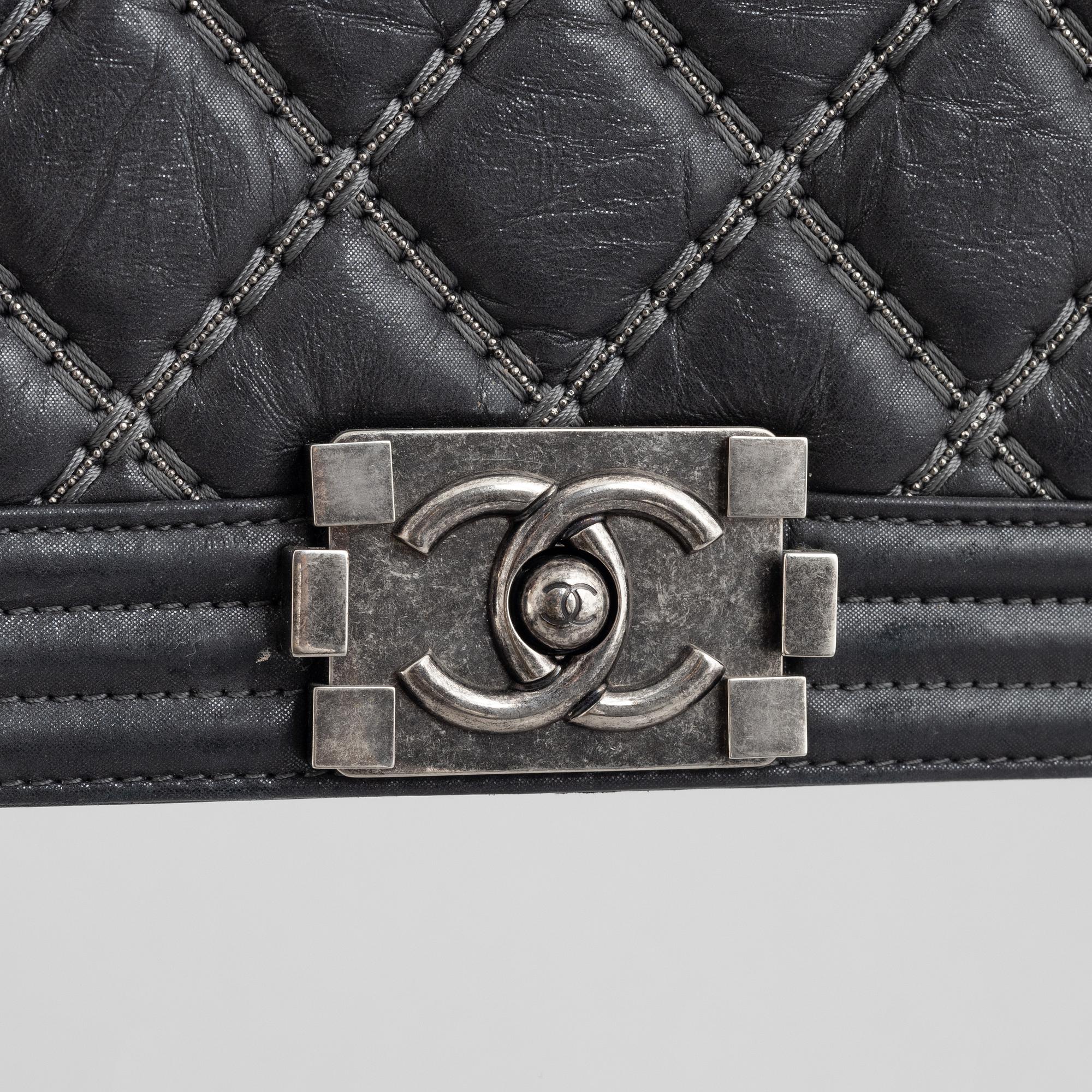 Chanel, bag, "Double Stitch Medium Boy Bag", 2017.