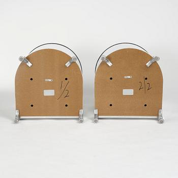 Mats Theselius, fåtöljer, ett par, "Aluminiumfåtölj", specialbeställda, Källemo, Värnamo, 2014.