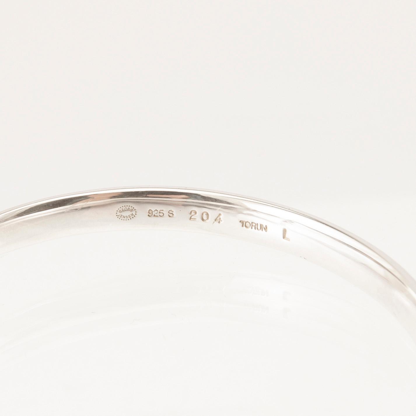 Vivianna Torun Bülow-Hübe armband silver för Georg Jensen.