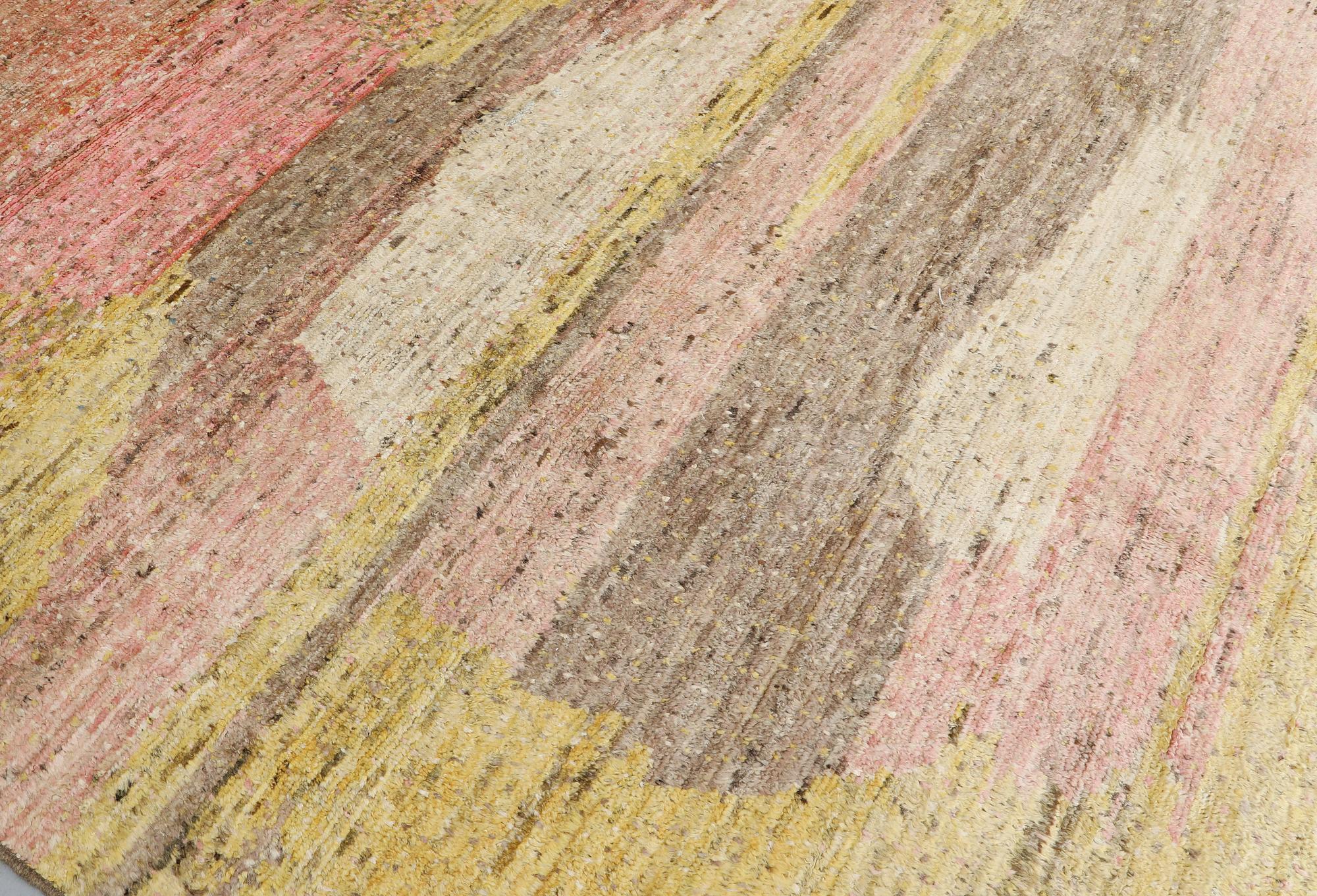 A rug, Morocco design, approx. 298 x 247 cm.