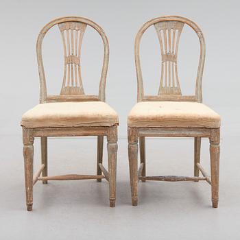 STOLAR, 1 par, sengustavianska, 1800-talets början.
