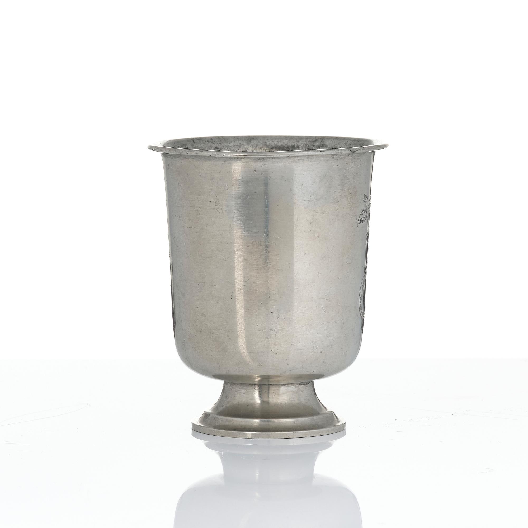 Nils Fougstedt, a set of two vases, Firma Svenskt Tenn, Stockholm, 1927-28.