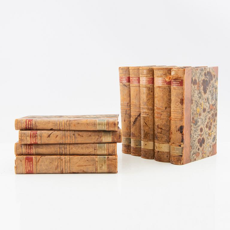 Book series, 9 volumes "Hedvig Elisabeth Charlotta's Diary".
