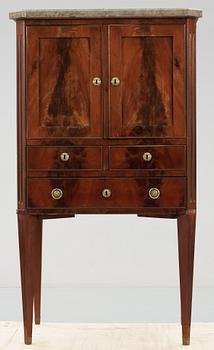 SKÅP, sengustaviansk stil, sent 1800-tal.